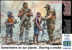 Masterbox 1/35 Somewhere on our planet, Sharing a Smoke # 35200