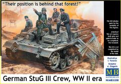 Masterbox 1/35 German StuG III Crew (Behind the forest!) # 35208