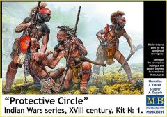 Masterbox 1/35 Protective Circle (Indian War) No.1 # 35209