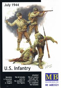 Master Box 1/35 U.S. Infantry 1944 # 3521