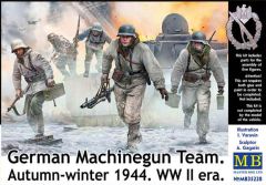 Masterbox 1/35 German Machine Gun Team, Winter 1944 # 35220