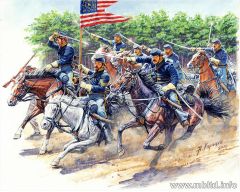 Masterbox 1/35 Pennsylvania Cavalry Unit May 1863 # 3550 - Plastic Model Kit