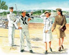 Masterbox 1/35 'Women at War' US Navy WAVES # 3556