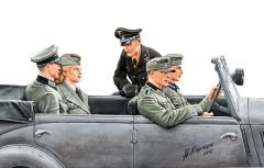 Master Box 1/35 German WWII Staff Car Passengers # 3570
