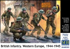 Master Box 1/35 WWII British Infantry, Western Europe 1944-1945 # 3585