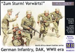 Master Box 1/35 German (WWII) Infantry DAK/Afrika Korps # 3593