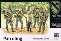 Masterbox 1/35 Patrolling, Vietnam War Series # 3599 - Plastic Model Figures