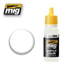Ammo by Mig Jimenez 17ml Matt White - 050 / 080