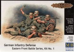 Master Box 1/35 German Infantry, Eastern Front Battle Series Kit No.1 # 35102