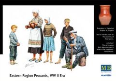 Master Box 1/35 Peasants Eastern Europe WWII era # 3588 - Plastic Model Figures