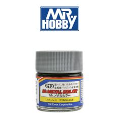 Mr Hobby / Gunze Sangyo 10ml Metal Colour Stainless # 213