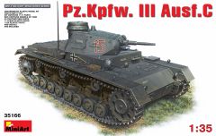 Miniart 1/35 Pz.Kpfw.III Ausf.C # 35166 - Plastic Model Kit
