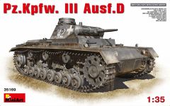 Miniart 1/35 Pz.Kpfw.III Ausf.D # 35169 - Plastic Model Kit