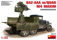 Miniart 1/35 - GAZ-AAA w/ Quad M-4 Maxim # 35177