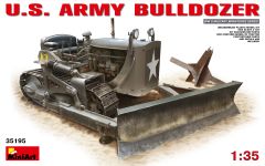 Miniart 1/35 - US Army Bulldozer # 35195 - Plastic Model Kit