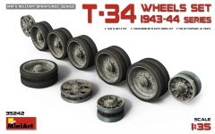 Miniart 1/35 T-34 Wheels Set 1943-44 Series # 35242