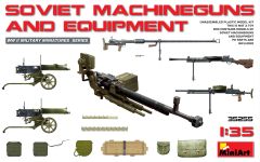 Miniart 1/35 Soviet Machine Guns & Equipment # 35255
