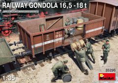Miniart 1/35 Railway Gondola 16.5-18t # 35296