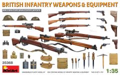 Miniart 1/35 British Infantry Weapons & Equipment # 35368