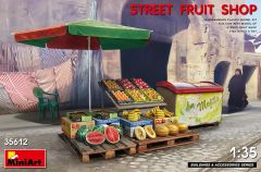 Miniart 1/35 Street Fruit Shop # 35612