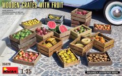 Miniart 1/35 Wooden Crates with Fruit # 35628