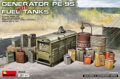 Miniart 1/35 Generator PE-95 with Fuel Tanks # 35662