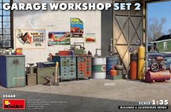 Miniart 1/35 Garage Workshop Set #2 # 35668
