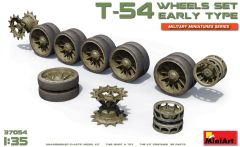 Miniart 1/35 T-54 Wheels Set Early Type # 37054
