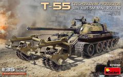 Miniart 1/35 T55 Czechoslovak w/KMT-5M # 37092