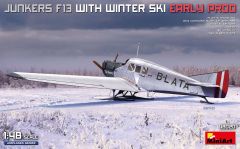 Miniart 1/48 Junkers F13  w/ Winter Ski, Early Prod # 48020