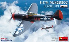 Miniart 1/48 P-47M Thunderbolt Dorsal Fin Basic Kit # 48060