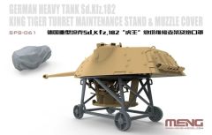 Meng Model 1/35 Sd.Kfz.182 King Tiger Stand & Cover # SPS-061