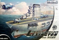 Meng Model Warship Builder Lexington Cartoon Ship # WB-001