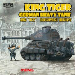 Meng Model - German King Tiger World War Toon # 003