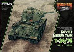 Meng Model Soviet T-34/76 World War Toon # WWT-006