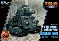 Meng Model World War Toon French Tank Somua S-35 # WWT-009