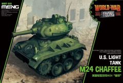 Meng Model US Light Tank M24 Chaffee (Cartoon) # WWT-018