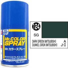 Mr Color Spray 100ml Dark Green Satin Gloss # 124
