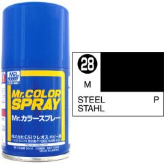 Mr Color Spray 100ml Steel Metallic # 028