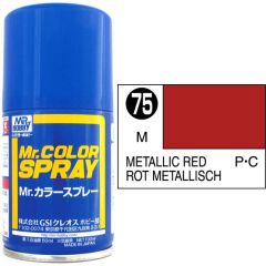 Mr Color Spray 100ml Metallic Red Metallic # 075