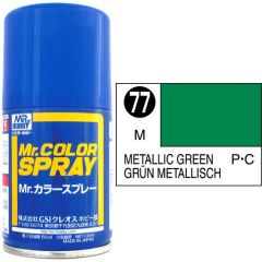 Mr Color Spray 100ml Metallic Green Metallic # 077