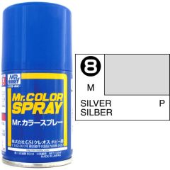 Mr Color Spray 100ml Silver Metallic # 008