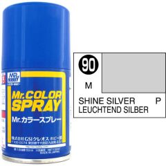 Mr Color Spray 100ml Shine Silver Metallic # 090