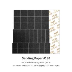 Dspiae Sanding Paper for Arc Reciprocating Sanding Head #180 # MSP-ES01
