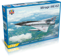 Modelsvit 1/72 Dassault Mirage IIIE/EZ Fighter-Bomber # 72081