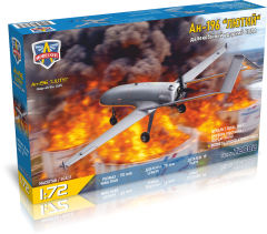 Modelsvit 1/72 An-196 "Liutyi" Strike UAV Drone # 72082