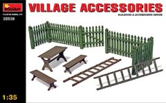 Miniart 1/35 Village Accessories # 35539 - Plastic Model Kit