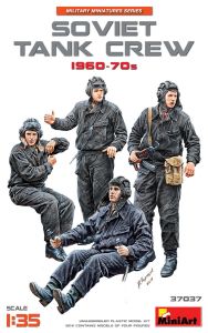 Miniart 1/35 Soviet Tank Crew 1960-70's # 37037