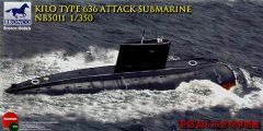 Bronco Models 1/350 Kilo Type 636 Attack Submarine # 5011