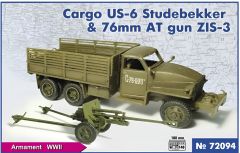 PST 1/72 Studebaker & 76mm AT gun ZIS-3 # 72094